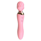 Shanggan Variable Frequency Dual Head Silicone Female AV Vibrator Charging Massage Stick Masturbator Adult Sex Products Heating