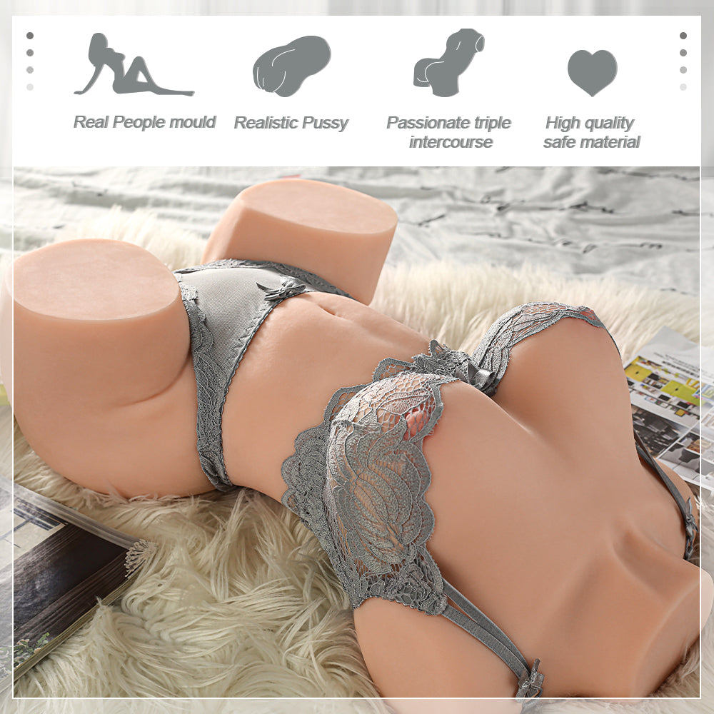 Jessie No.2 Doll Male Adult Toy Half body Inverted Doll Yin Hip Famous Artifact Airplane Cup Big Hip Sex Masturbator