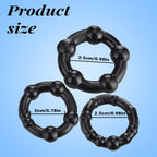 Men's lock ring, tricolor crystal fixing ring, sun ring, delay ring, sex toy, penis ring, adult product