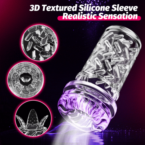 Vortex - 7-Mode Rotating & Suction Vacuum Masturbator Cup