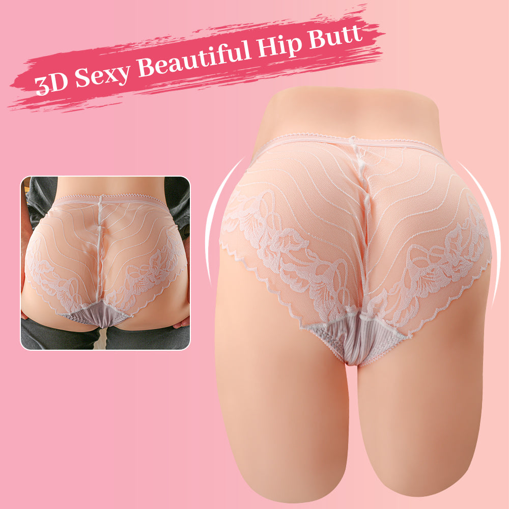 Airplane Cup Men's Half body Inverted Masturbation Adult Sex Products Toy Solid Sex Fun Inverted Film