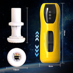 Secret Flame Airplane Cup Fully Automatic Telescopic Vibration Male Training Masturbator Adult Sex Toy