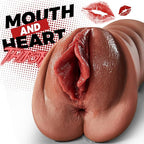 Realistic Pocket Pussy Male Masturbator – 5D Deep Vagina & Tight Anus Stroker with Thick Labia Design