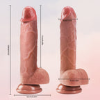 Coarse liquid silicone simulation penis, female suction cup, manual dildo, masturbation, sex toy, adult toy