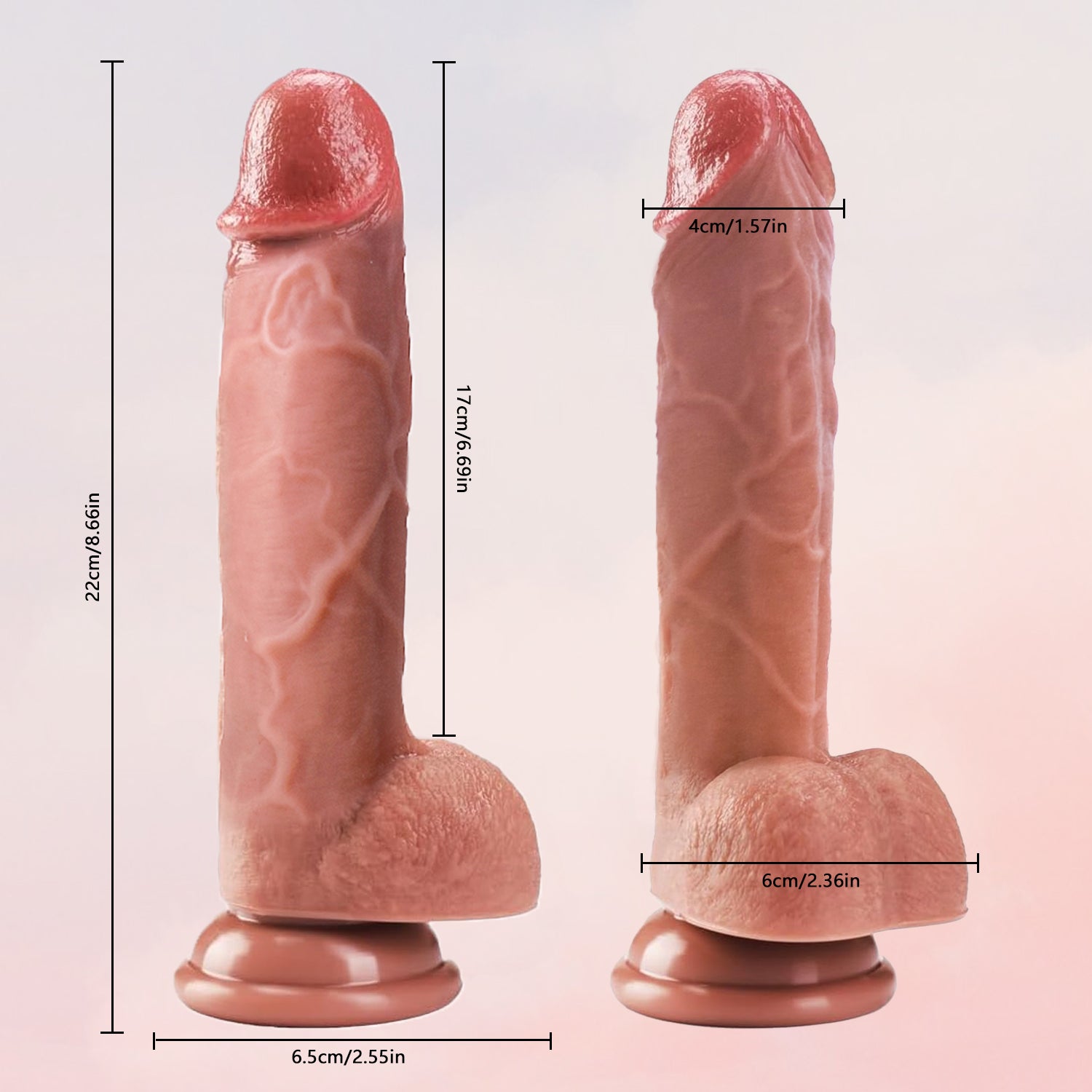 Coarse liquid silicone simulation penis, female suction cup, manual dildo, masturbation, sex toy, adult toy