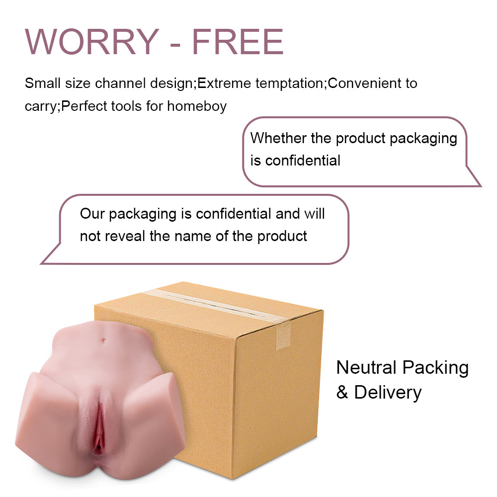 Airplane Cup Yin Butt Inverted Model Big Butt Simulation Vagina Male Masturbator Supplies Half body Solid Doll Sex Toy