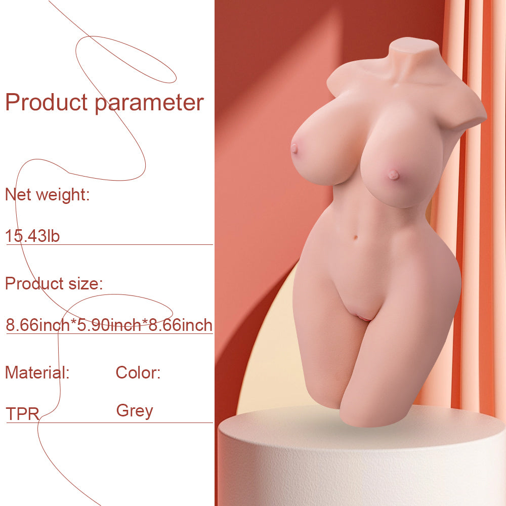 Airplane Cup Inverted Hip Mask True Yin Channel Famous Artifact Half body Solid Insertable Doll Adult Sex Toy