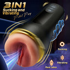 Romanlust The Captain 10 Vibrating Sucking Deep Throat Male Stroker
