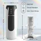 Saith Wearable 7 Thrusting & Vibrating Heating Vocable Masturbator Male Sex Toys