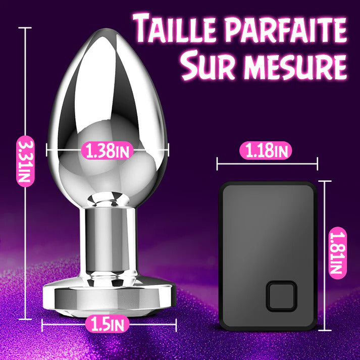 Soren - Unisex Metal Casing Anal Vibrator, 10 Vibration Modes
