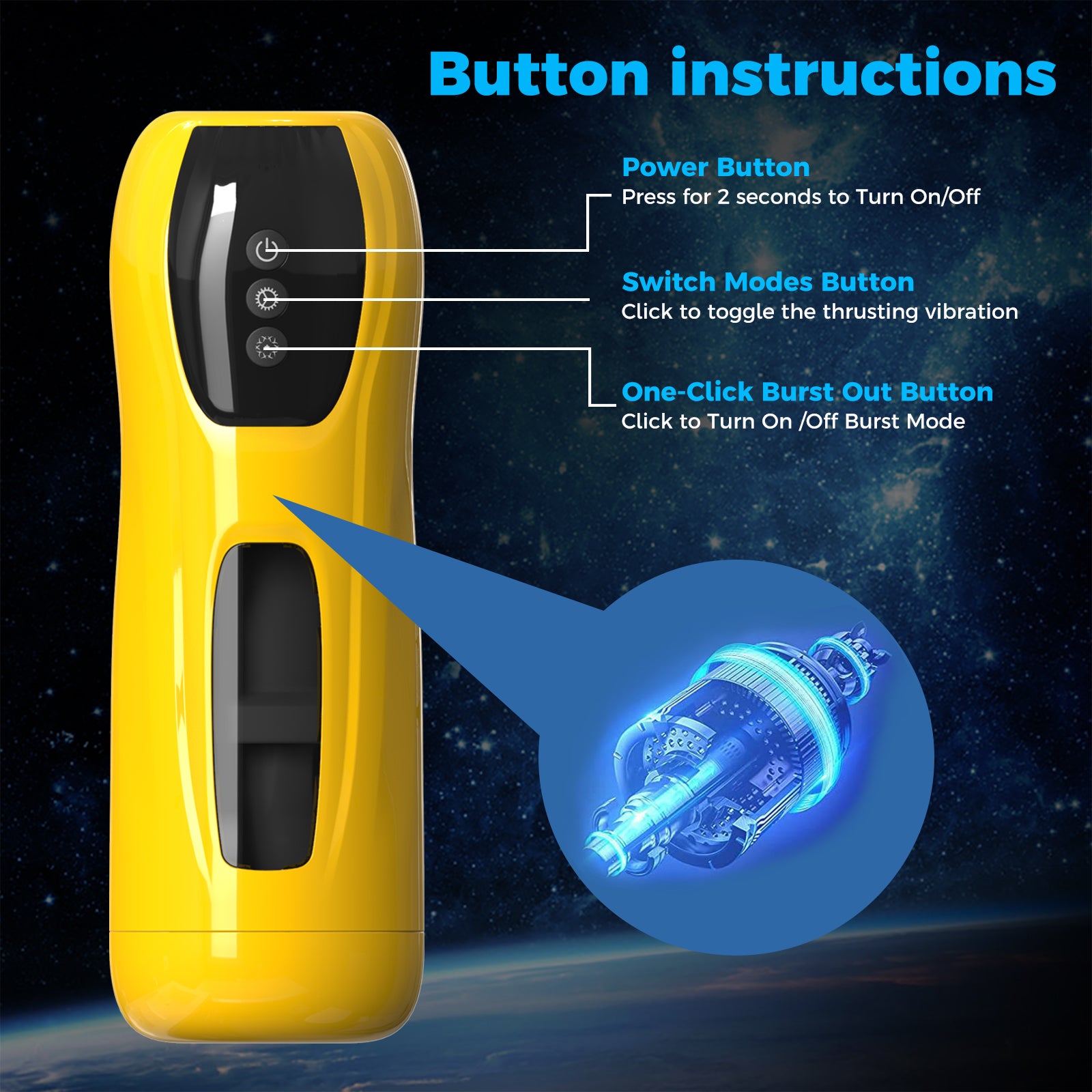 Secret Flame Airplane Cup Fully Automatic Telescopic Vibration Male Training Masturbator Adult Sex Toy