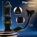 Leonidas – Upgrade Fast Thrusting 6-in-1 Prostate Massager with Remote Control and APP