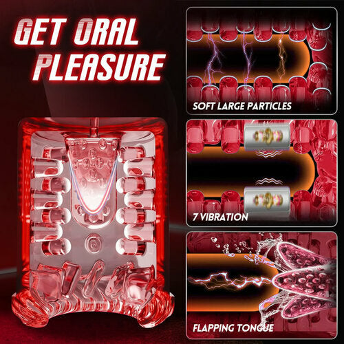 【Free lube】Cinder - Thrusting Rotating Sucking Vibrating Licking Blowjob Stroker