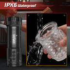 Queen's oral sex 3 In 1 Vagina 10 Vibrating 5 Thrusting 5 Suction Male Masturbator