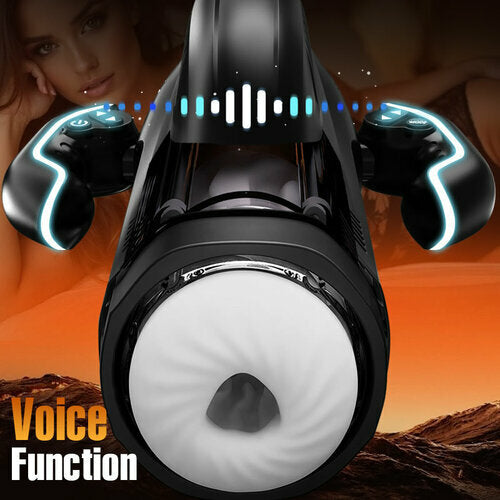 【3.15 IN Depth】Leten 10 Vibrating & Sucking Voice Handheld Masturbator Male Sex Toys