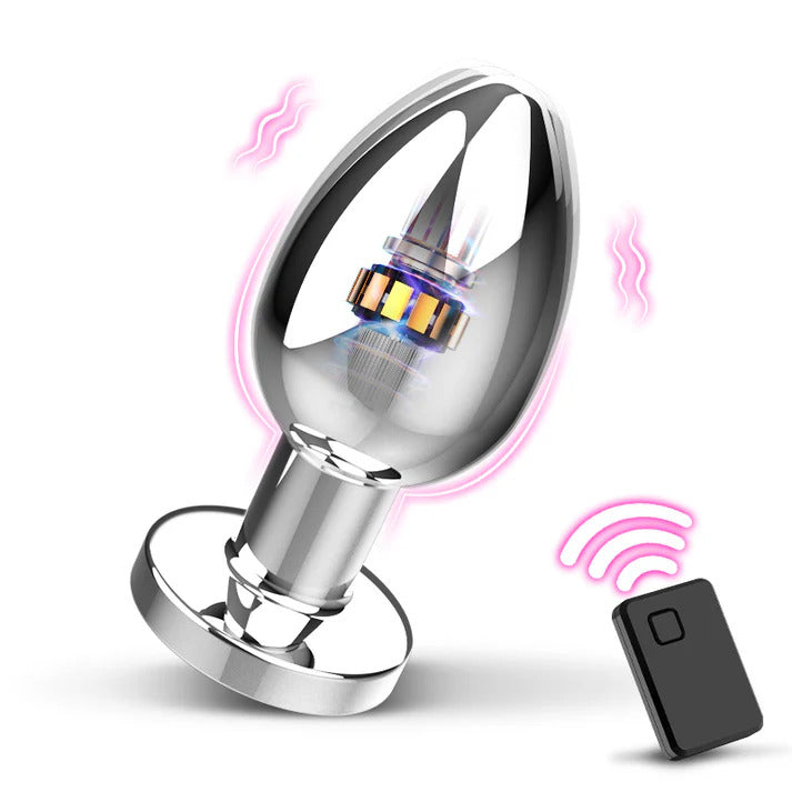 Soren - Unisex Metal Casing Anal Vibrator, 10 Vibration Modes