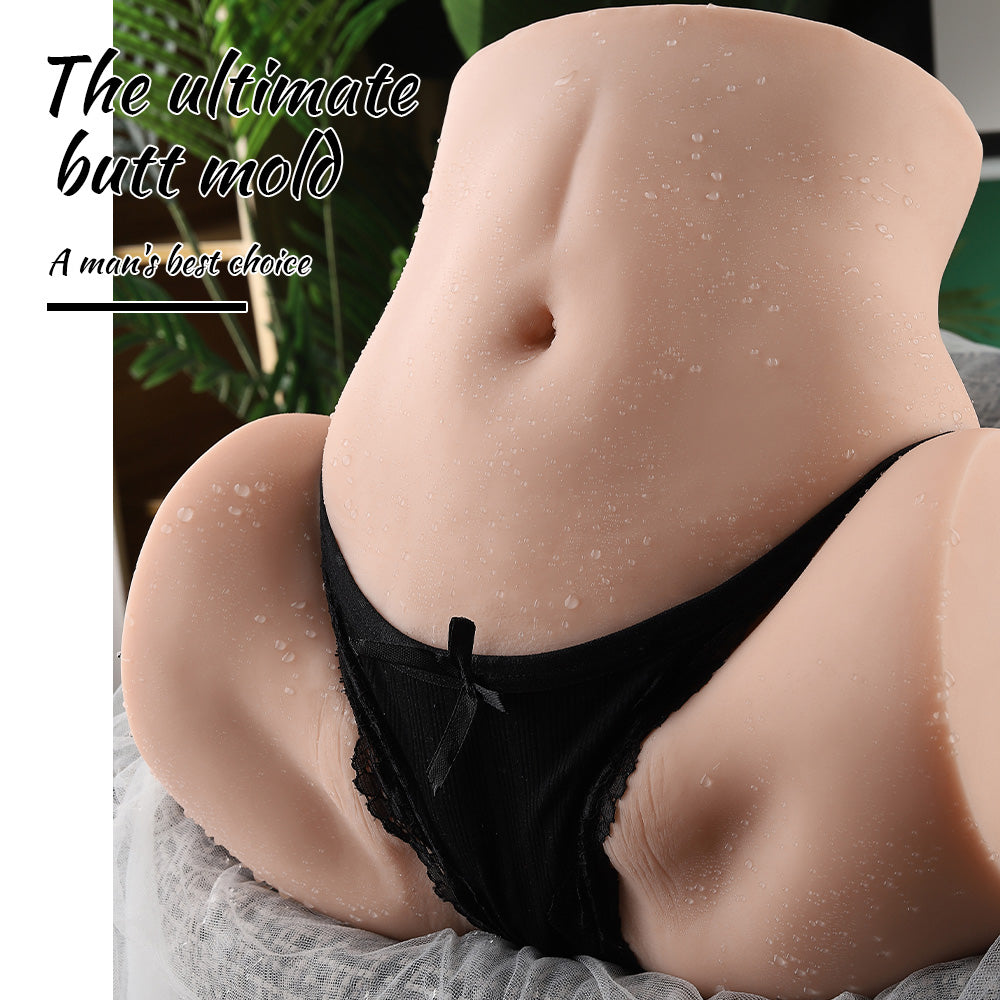 Ruby Big Butt Male Masturbator Yin Butt Inverted Half body Solid Doll Adult Sex Products
