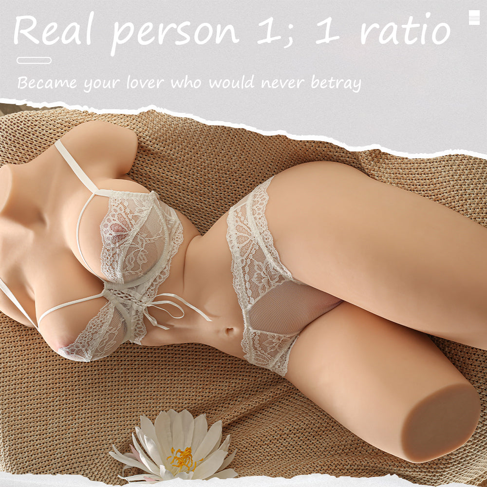 Brandy Doll Inverted Half body Doll Male Toy Real Hair Wholesale Male Masturbator Airplane Cup High Simulation
