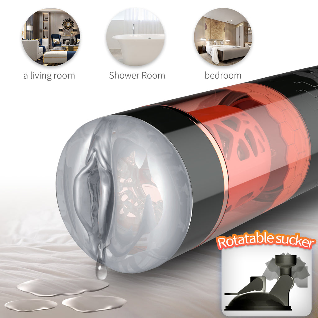Private Enjoyment Fun Blade Male Automatic Bluetooth Reversible Rotating Smart Sound Electric Pump