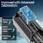 King - 7 Mode Vacuum Thrusting & Sucking & Vibrating Masturbator with LCD Display