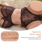 Male Masturbator Half body Solid Doll Manual Airplane Cup Name Device Yin Hip Inverted Adult Sex Toy