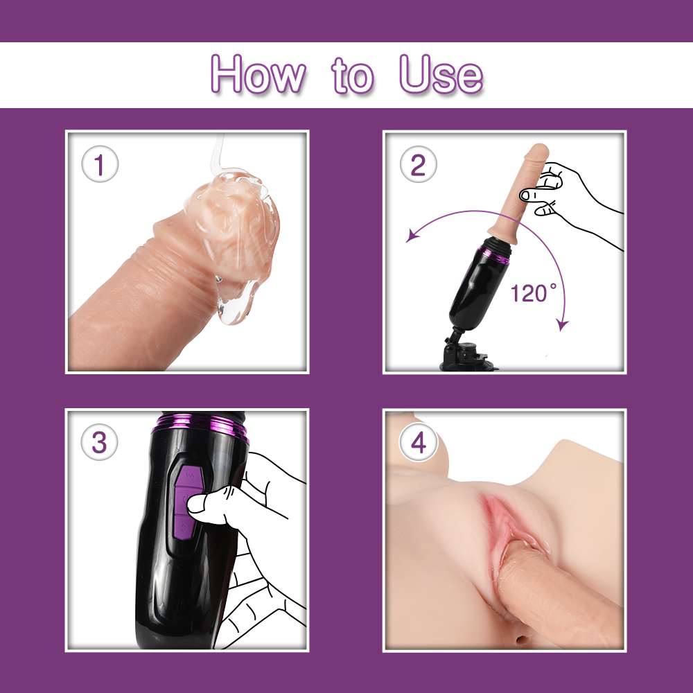 Heller's remote-controlled heating, telescopic, vibrating vibrator for female masturbation, thrusting and massaging device, adult pleasure toy