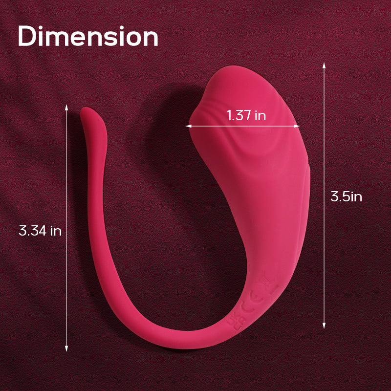 Froggy Wearable Remote Control Vibrator – Hands-Free Jump Egg for Couples, Adjustable Vibration, App & Remote Control Fun