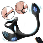 Zenith - Spherical Vibrating Anal Plug with Penis Rings