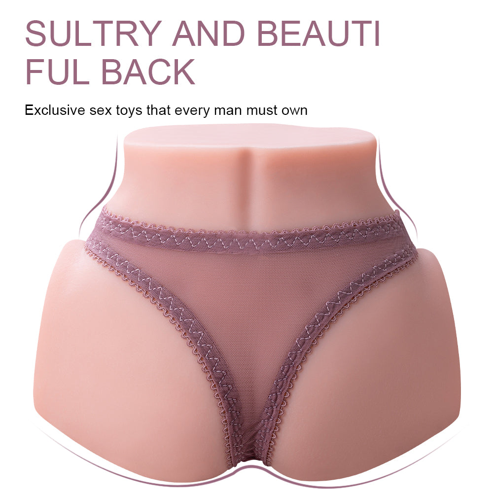 Airplane Cup Yin Butt Inverted Model Big Butt Simulation Vagina Male Masturbator Supplies Half body Solid Doll Sex Toy