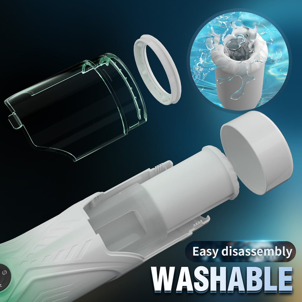 【Free Lube】Toyshcool Starlight Extendable Rotating Vibrating Airplane Cup – Men’s Self-pleasure Device