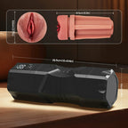 【Free shipping】Captain Titan - 6.5 Inch Massive Real Feel Ergonomic Grip Unbeatable Value Blowjob Stroker