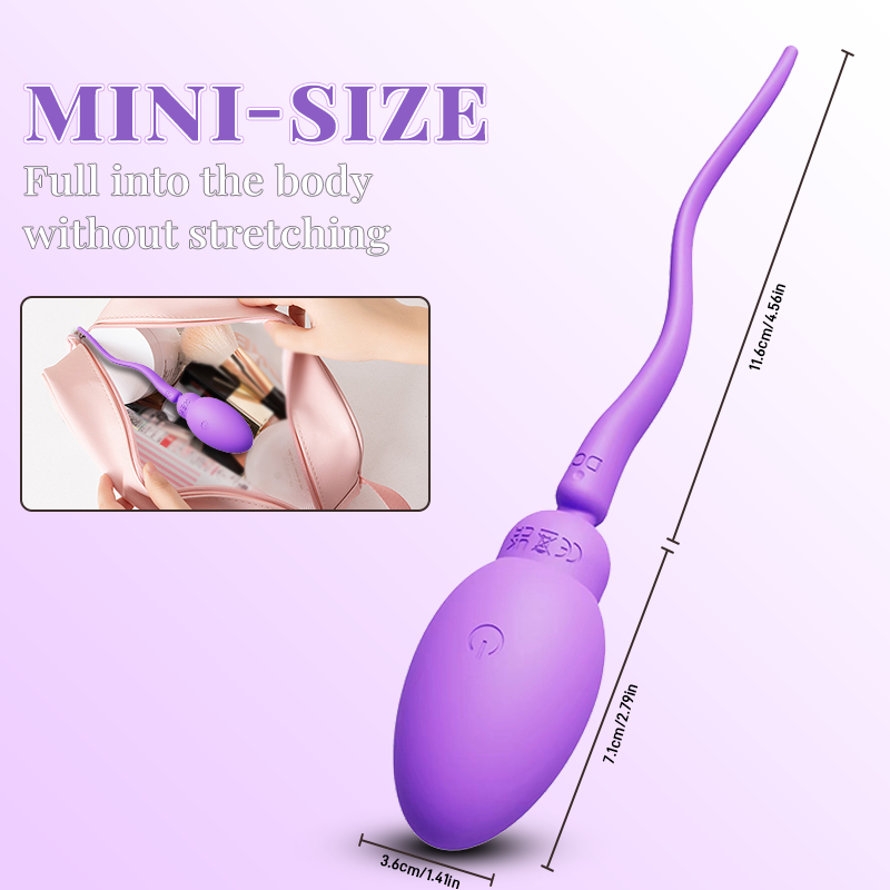APP tadpole jumping egg vibrating female G-spot orgasm adult sex toy