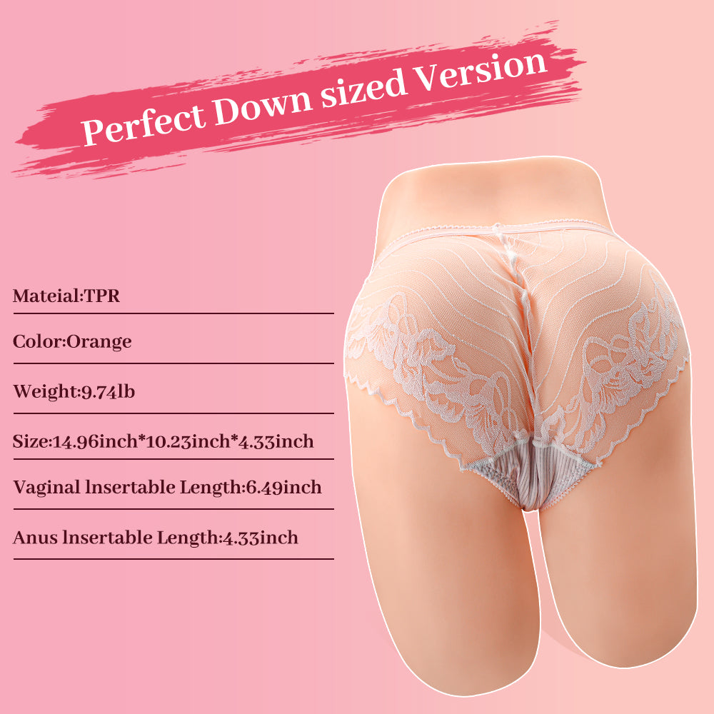 Airplane Cup Men's Half body Inverted Masturbation Adult Sex Products Toy Solid Sex Fun Inverted Film