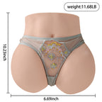 Lia Men's Famous Tool Big Butt Inverted Airplane Cup Real Touch Soft Private Experience