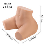Chu Yulu's Vaginal Inverted Model Butt, Male Masturbator, Airplane Cup, High Simulation Design, Real Person, Beautiful Hip, Half Body