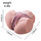 Airplane Cup Yin Butt Inverted Model Big Butt Simulation Vagina Male Masturbator Supplies Half body Solid Doll Sex Toy