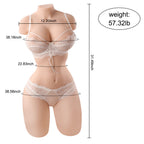 Brandy Doll Inverted Half body Doll Male Toy Real Hair Wholesale Male Masturbator Airplane Cup High Simulation