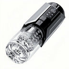 King - 7 Mode Vacuum Thrusting & Sucking & Vibrating Masturbator with LCD Display