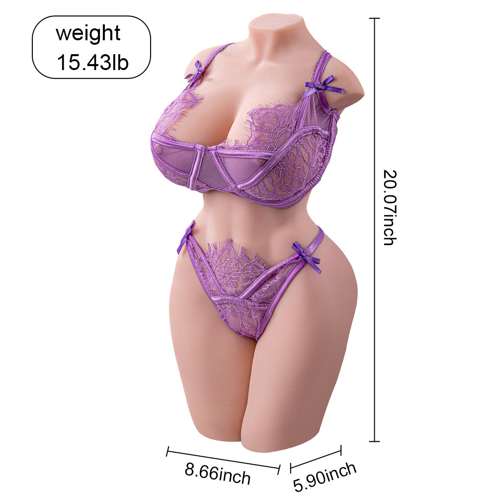 Airplane Cup Inverted Hip Mask True Yin Channel Famous Artifact Half body Solid Insertable Doll Adult Sex Toy