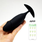 APP Remote Control Vibrating Vibrator Adult Sex Toy for Men and Women, Self-pleasure Device, Wearable Anal Plug