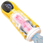Secret Flame Airplane Cup Fully Automatic Telescopic Vibration Male Training Masturbator Adult Sex Toy