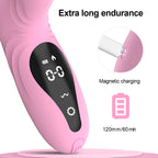 Night Sakura Water Moe – G-spot High-Frequency Telescopic Vibrator with Suction & Tongue Stimulation