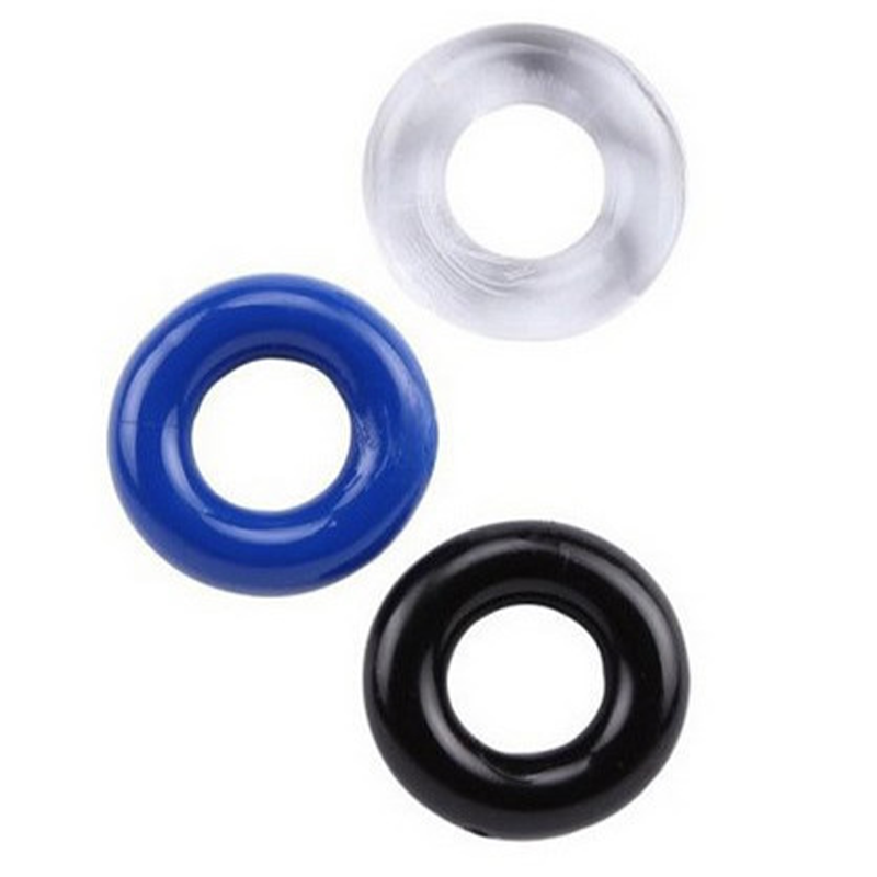 Men's lock ring, tricolor crystal fixing ring, sun ring, delay ring, sex toy, penis ring, adult product